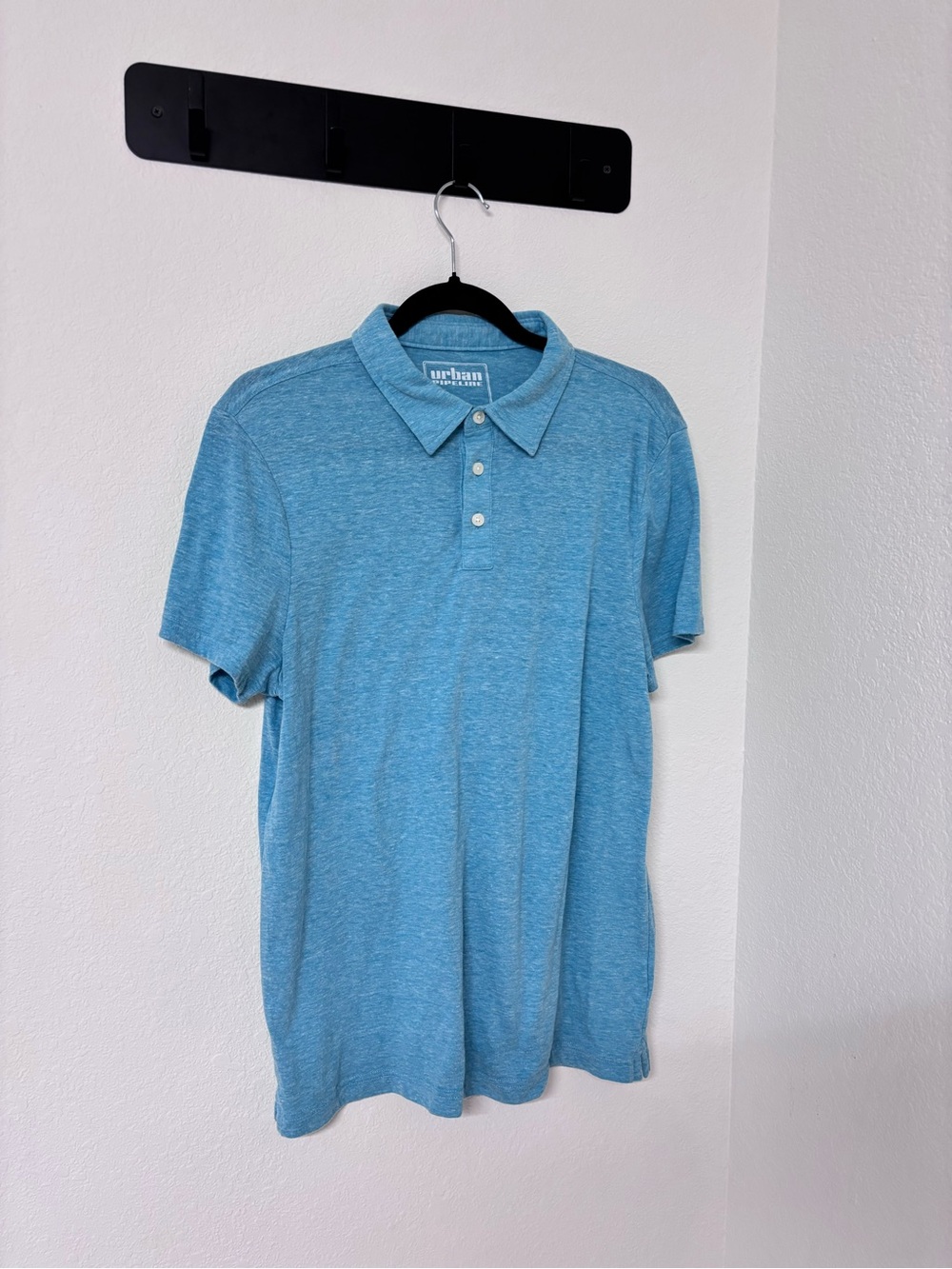 urban pipeline Men's Heather Sky Blue Polo
